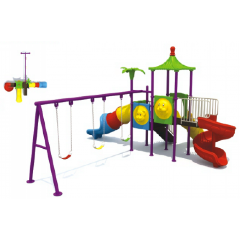 Buy Myts Sunshine 3 slides and Swings Combo online for Kids